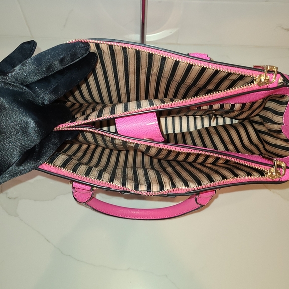 Kate Spade New York Pink and Blue Satchel EUC - Picture 11 of 16